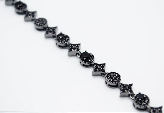 Iridezcent - Chrome Tearz 9MM Stars Bracelet