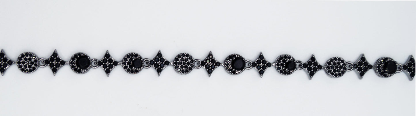 Iridezcent -  Chrome Tearz 9MM Stars Bracelet