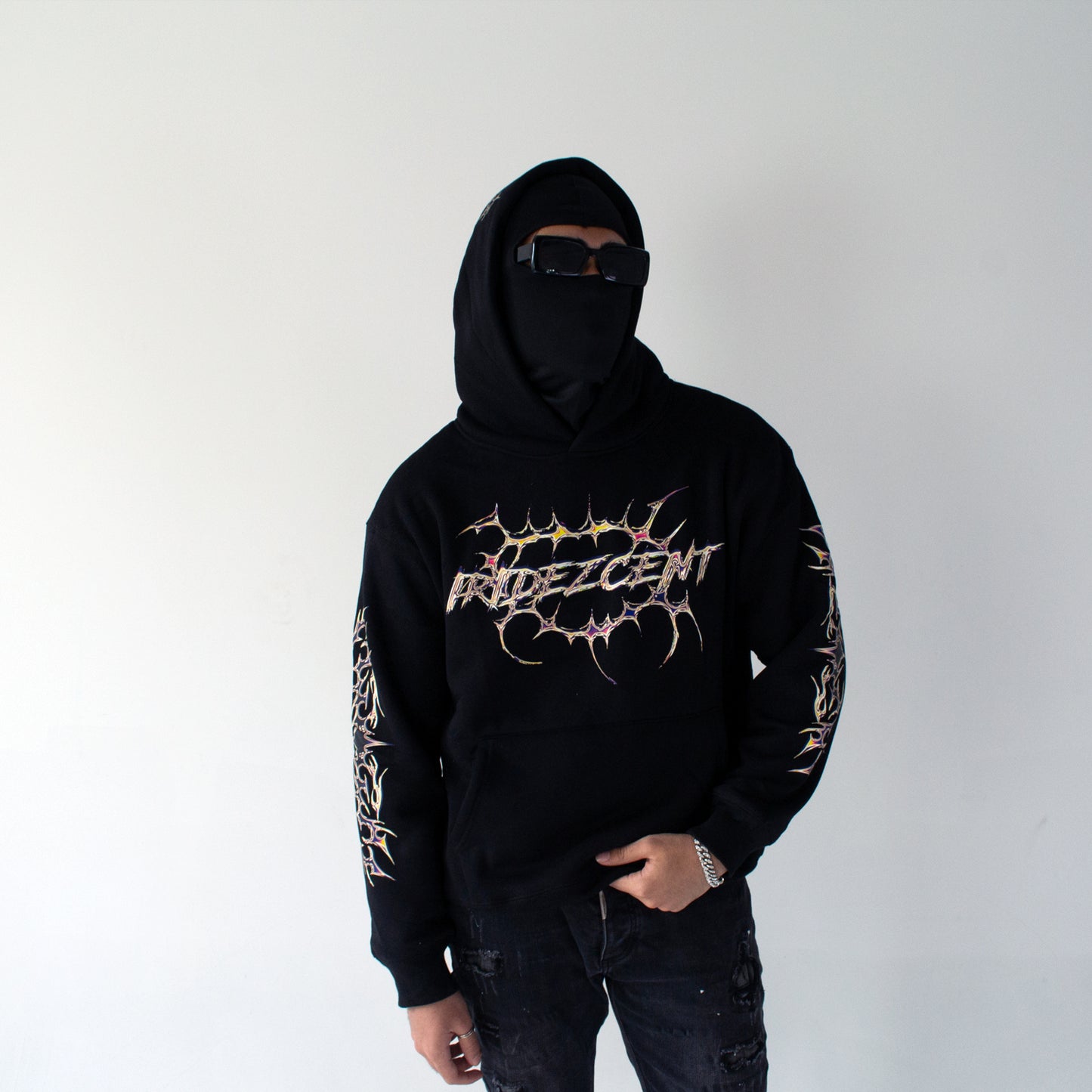 Iridezcent - Chrome Tearz Collection Hoodie