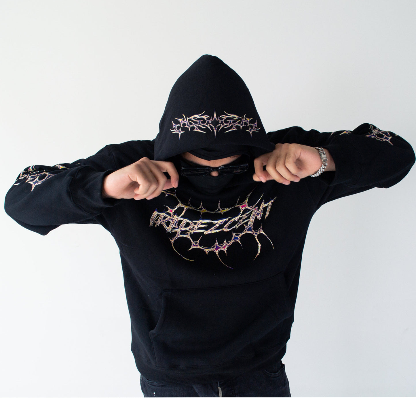 Iridezcent - Chrome Tearz Collection Hoodie